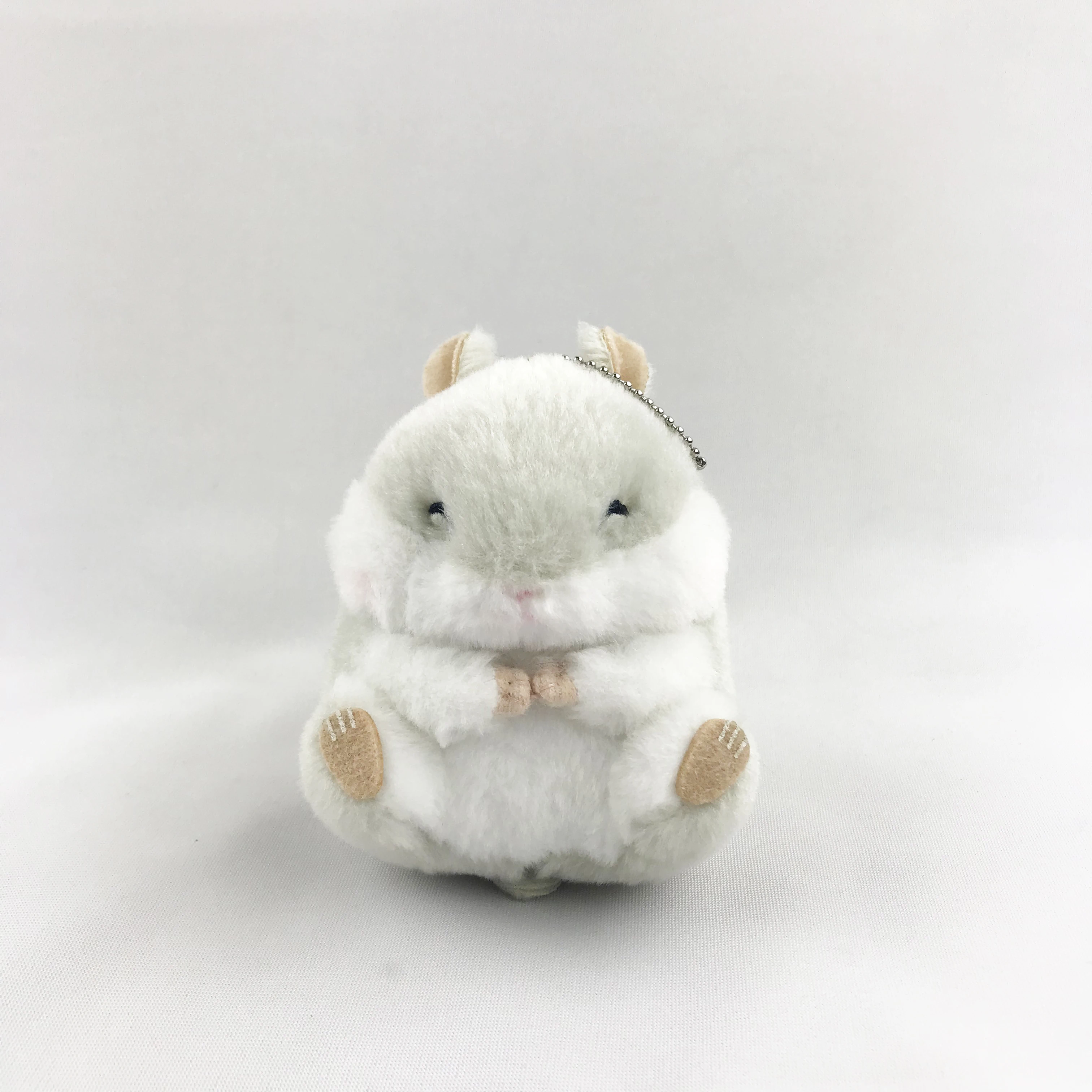 black and white hamster stuffed animal