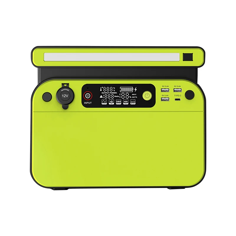 

Outdoor lifepo4 portable power station Battery solar portable power generators lithium portable solar generator 500w