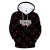 Wholesale Stranger Things 3D Pull Over Embossed Sweatshirts Men Women Dry Sublimation Hoodies Pullover Hoody