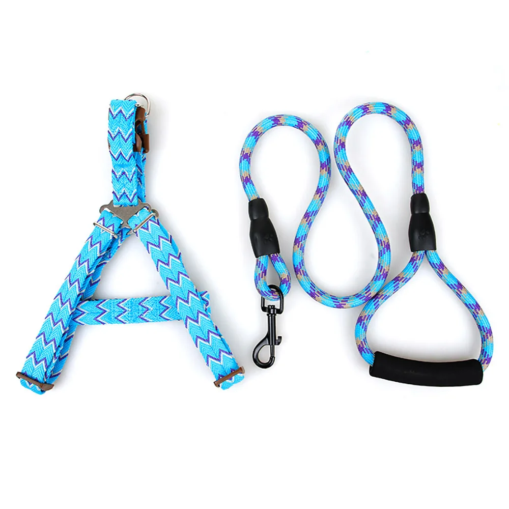 

Pet Supplier 2020 Adjustable Nylon Pet Vest Easy Walk Dog Chest Harness, More colors for option