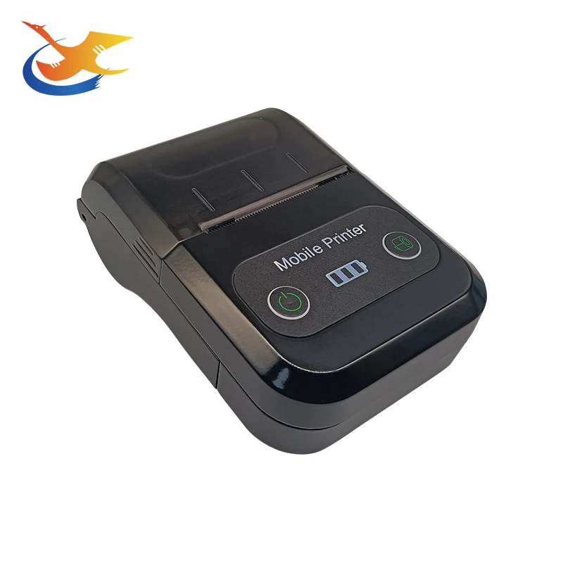 

58mm thermal printer type C USB 2600 Mah battery, Black+white