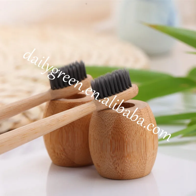 

Wholesale Biodegradable Bristle Bamboo Toothbrush With Private Label