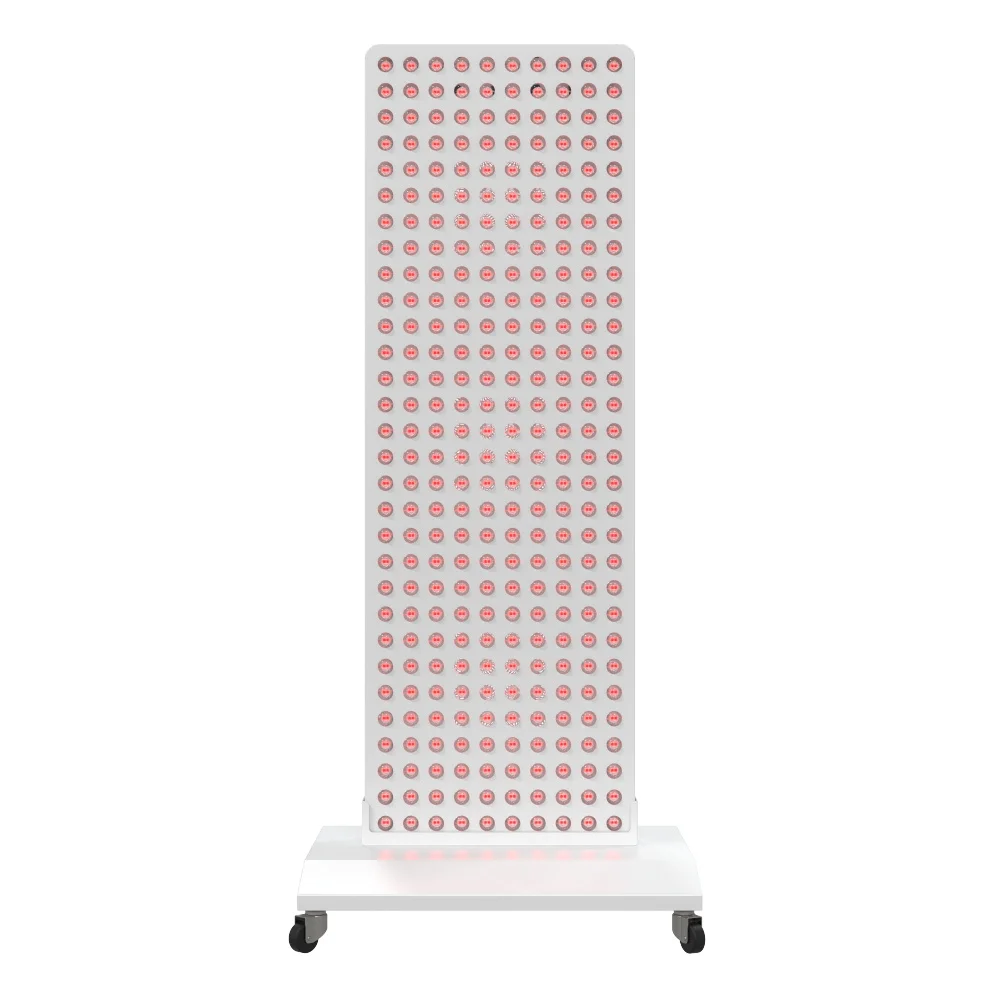 

Low EMF Flicker Free 1500W Whole Body 630nm 660nm 810nm 830nm 850nm Led Red Infrared Light Therapy Panel Pain Relieve, White
