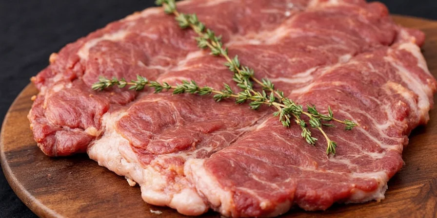 Smoker with thyme inside