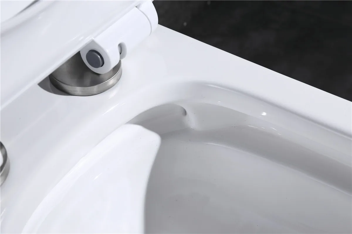 Water Efficiency Siphonic S trap One Piece Toilet