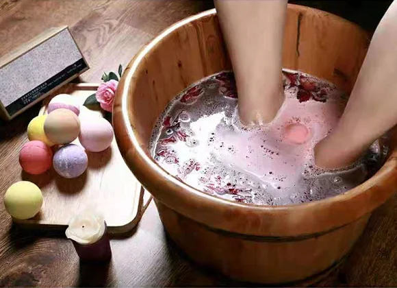 
natural children bath bombs packaging paper gift christmas lavender bath bomb 100mg box set for kids with toys 