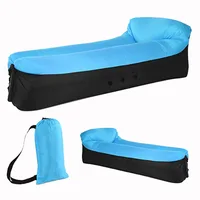 

Outdoor Portable Air Pocket Sofa Bag Inflatable Sofa Bed for a Ride Beach Sleeping Bag Single Person