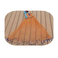 

American style cast net drawstring fishing net commercial cast net for sale