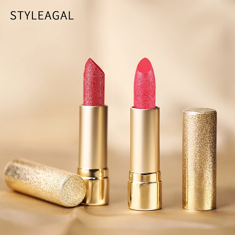 

High Pigment Shiny Glossy Vegan Moisturizing Nude Plumping Color Lipgloss Container Lip Cream Custom Private Label Lipstick, 6 colors