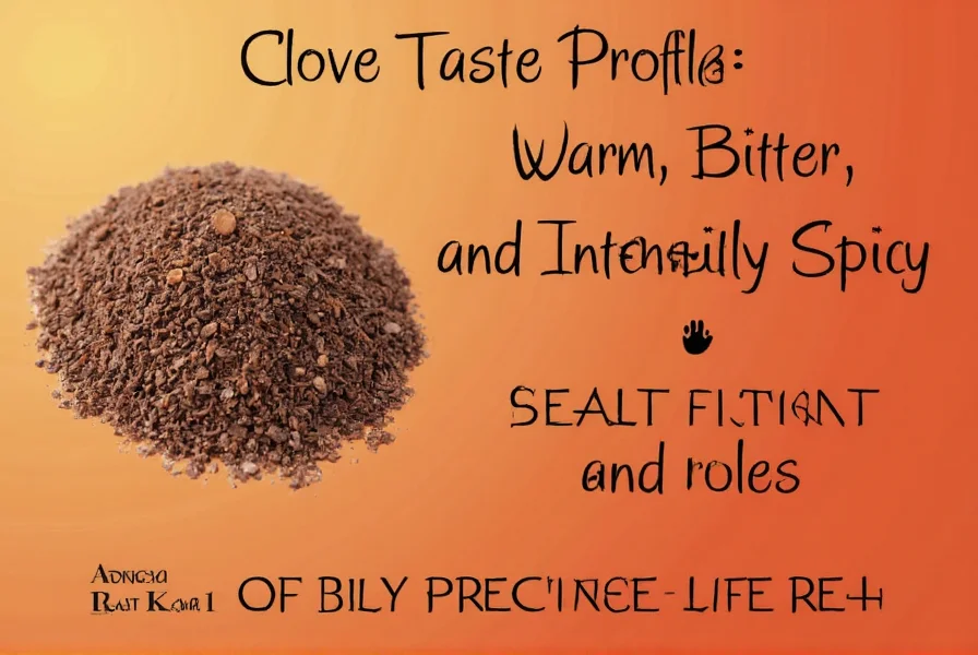 Close-up of whole cloves showing their distinctive nail-like shape and reddish-brown color