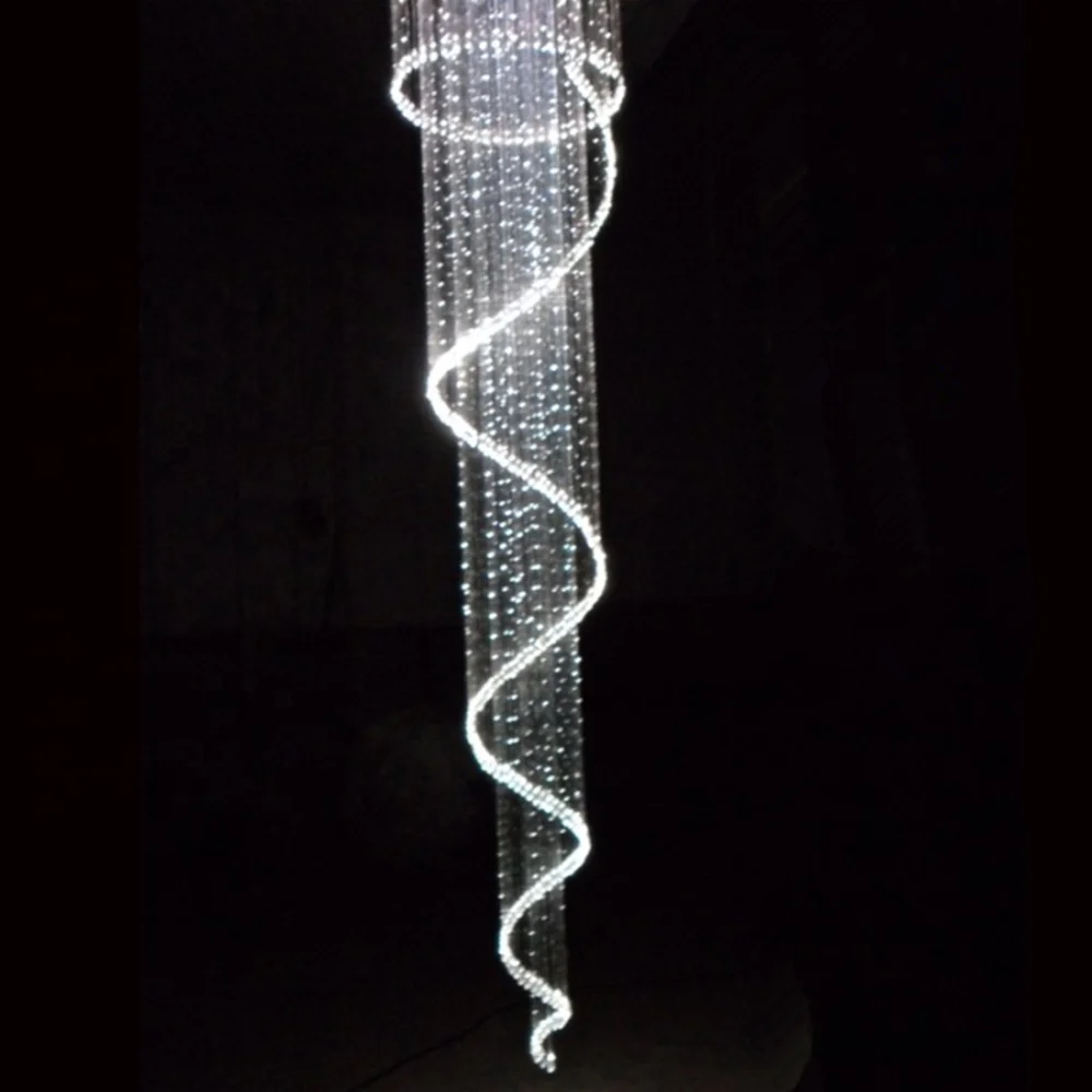 

Free shipping RGB swimming pool fiber optic lighting dia55cm height2m