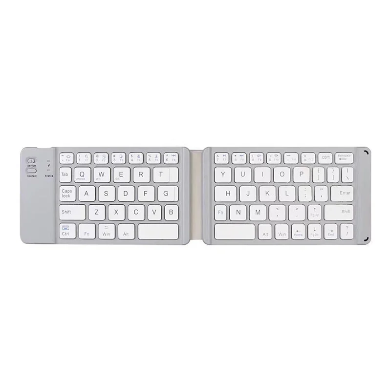 

Top Sales Portable Desktop Computer With Keyboard Portable Mobile BT Folding Wireless Mini Keyboard For Google Chromecast, Black,white