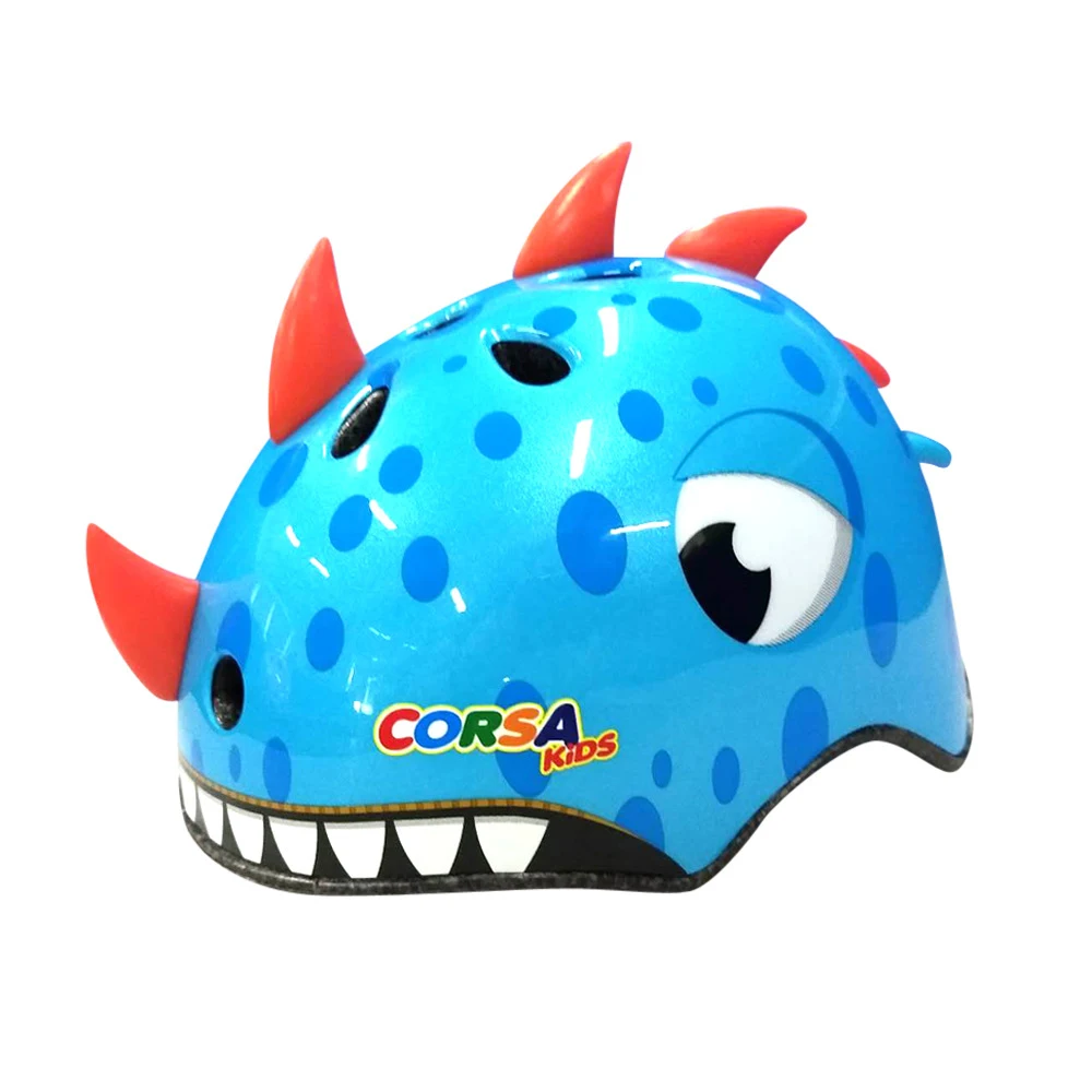 

FunFishing Hot Salling OEM Kid Cartoons Print Detachable Safety Protection Bicycle Riding Helmet, 14 colors