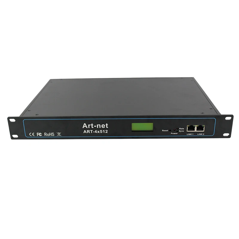 4 Channel LED Music Control - RJ45 Ethernet to DMX Controller