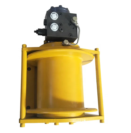 

factory stock supply, Support customized Marine hydraulic winch 1~25ton hydraulic winch, Yellow