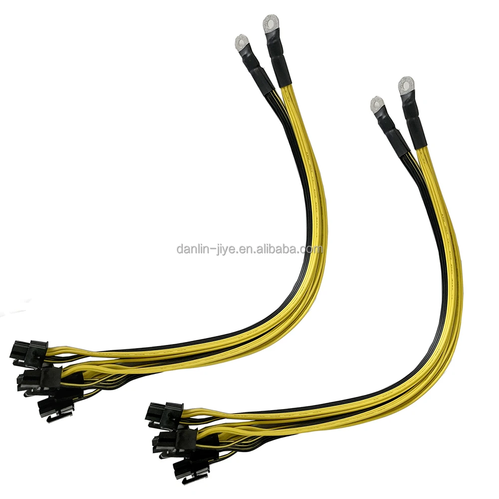 

High quality 6Pin Connector Sever Power Supply Cable PSU PCIe Express for P3 P5 S7 S9 S11 Splitter