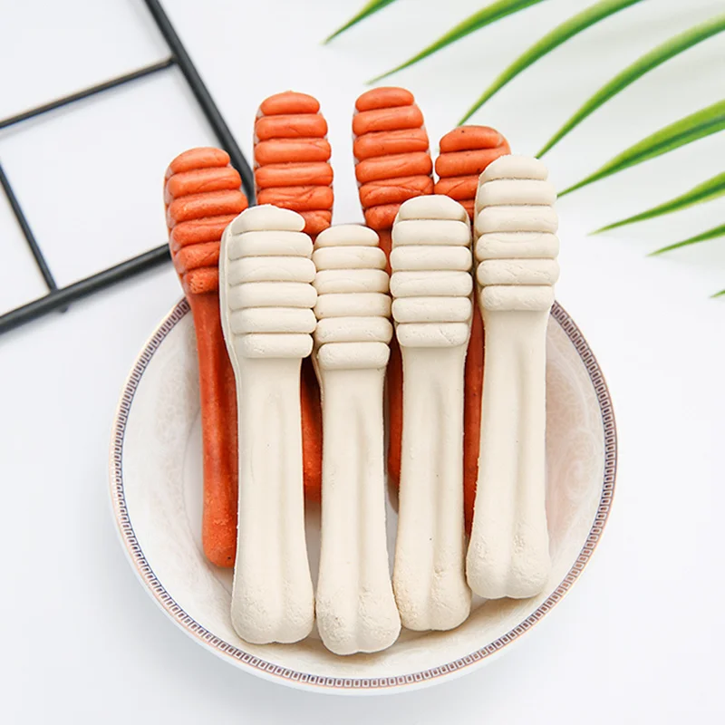 

Dog Treats Juguete Masticable Para Perro Dog Treats Pets Snack Toothbrush Molar Dog Bone