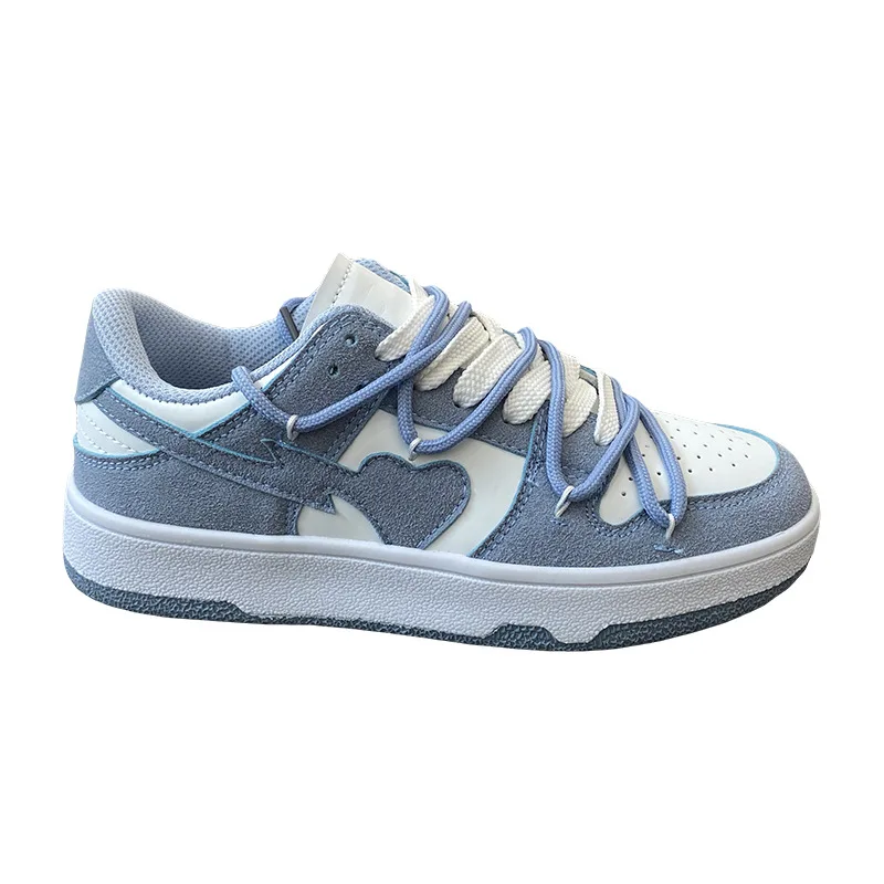 

New Styles Womens Custom Sneakers Ladies Walking Running Casual Shoes Vendors for Women 2021, Blue,white grey