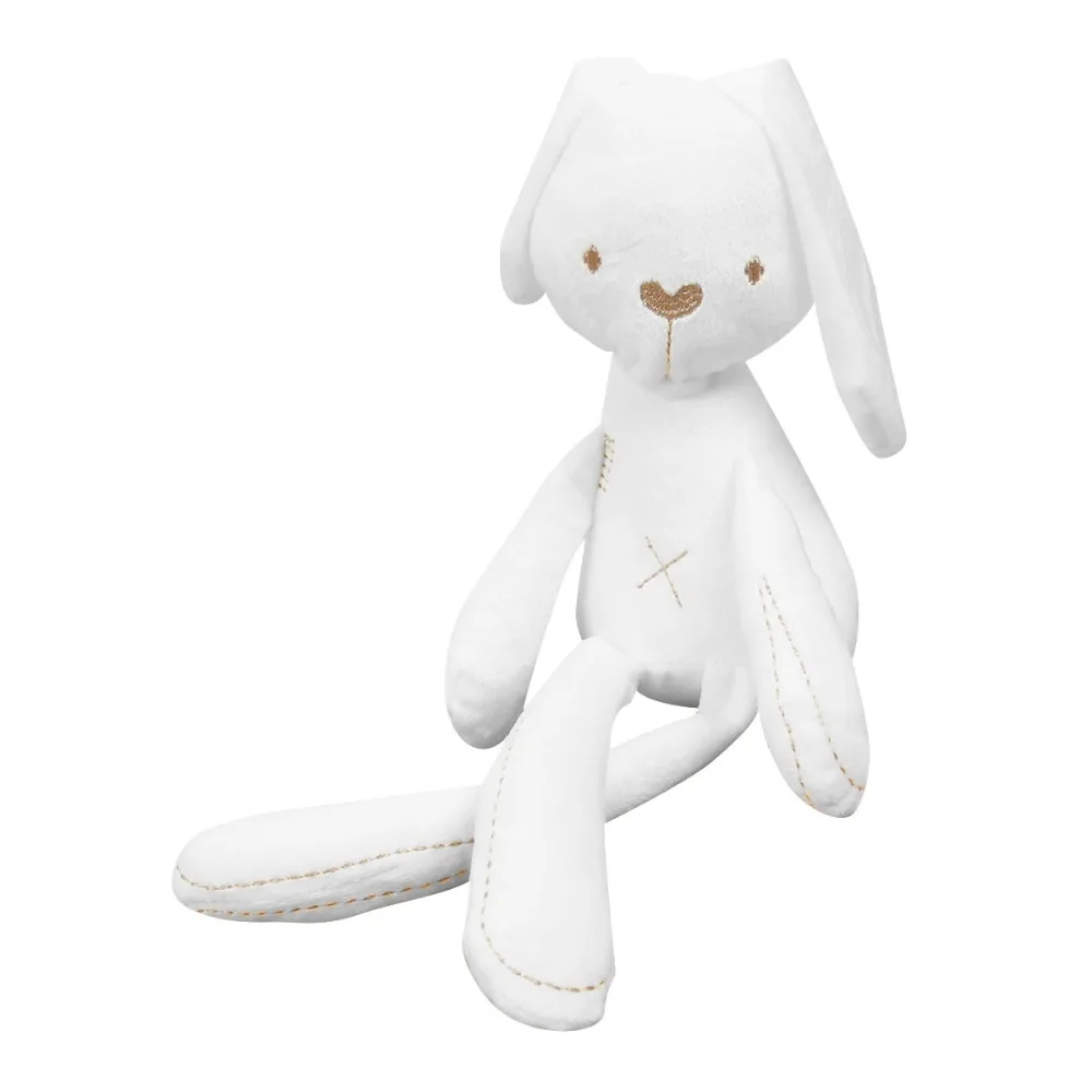 

Cute Rabbit Doll Baby Soft Plush Toys For Children Bunny Sleeping Mate Stuffed &Plush Animal Baby Toys For Infants, As picture
