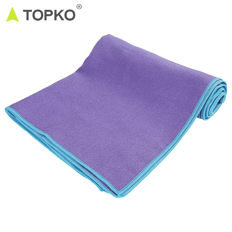

TOPKO Hot Sale Evaporative Sport Yoga polyester yoga towel non slip, Any color