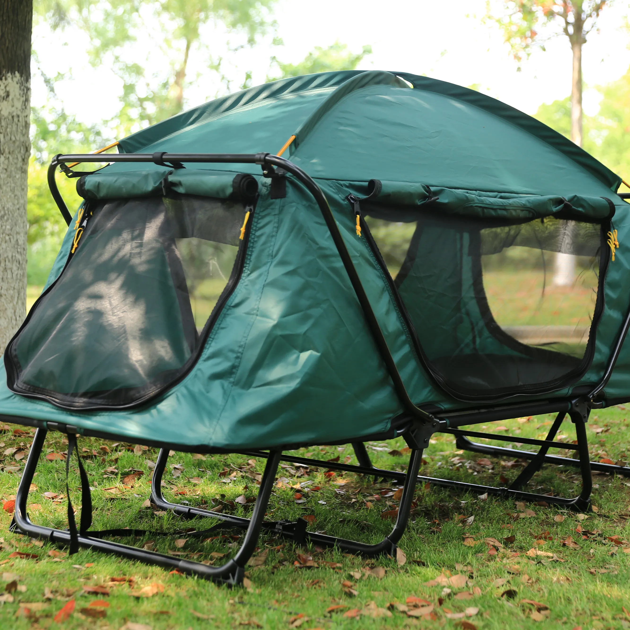 

Super quality 3-4 people camping tents for camping hiking, Green