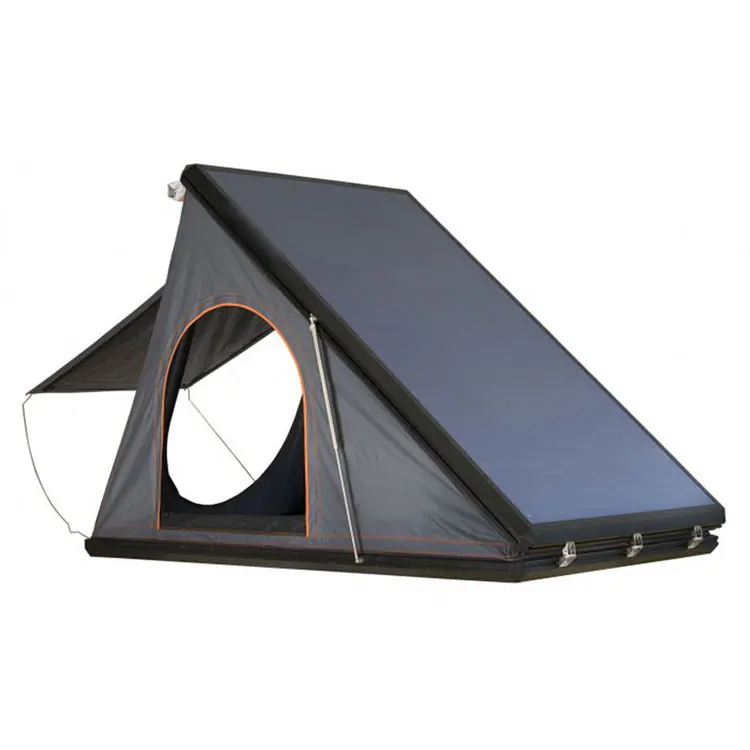 

Tluminum Automatic Triangle Folding Tent Camping outdoor hard shell car roof ent