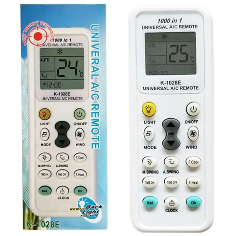 

2021 A/C LCD Screen Low Power Consumption Air Conditioning Remote Control Universal Remote Controller Air Conditioner