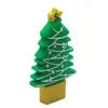 New Promotional Gift PVC Christmas Tree USB 2.0 Flash Pen Drive Memory Stick 2GB 4GB 8GB 16GB 32GB