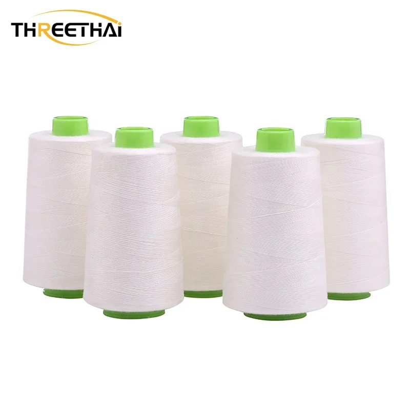 

pva thread 20degree 40s/2 5000m water soluble thread factory supply, White