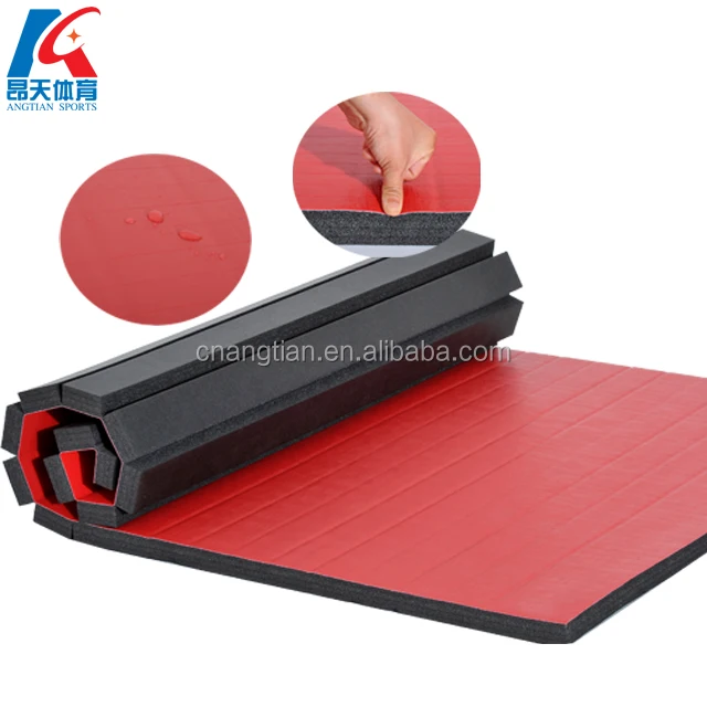 pro cheap roll vinyl gym tatami mats bjj equipment/ rollout floor training mma kids/ light weight foam wrestling sale