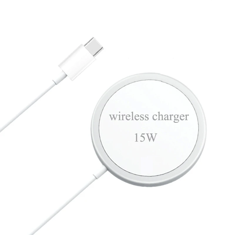 

New Arrival smart phone mobile magnetic wireless charger stand Qi 15W fast charging magsafe charger for iPhone 12 samsung S20