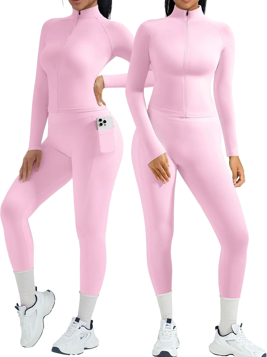无缝两Piece Set Yoga Set