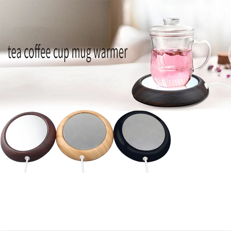 

Gift 2020 Electric Coffee Mug Warmer Accept Wireless Charger Customized USB Cup Warmer