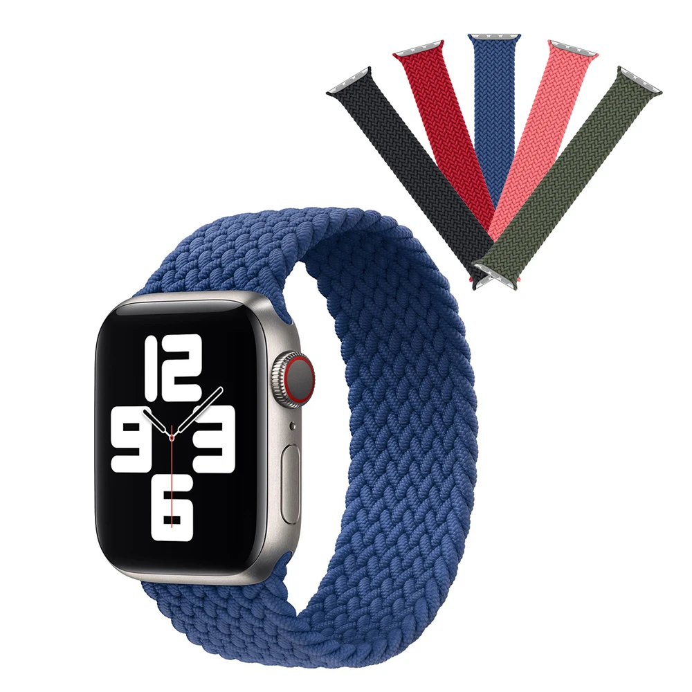 

40mm 44mm Nylon Sport Band For Apple watch Series 6