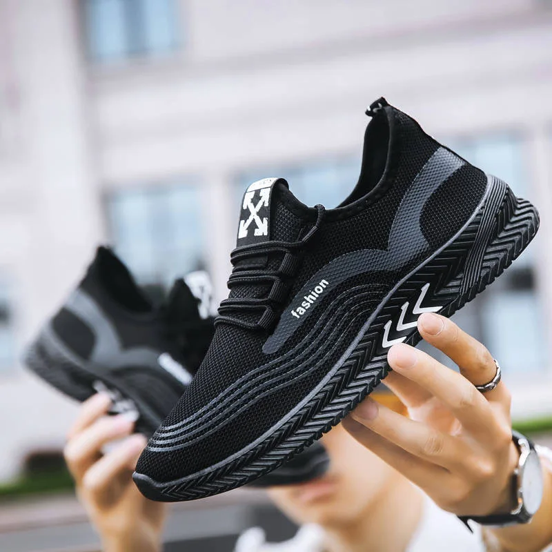 

2021 Men's Shoes Summer New Sports Casual Trend Running Shoes Breathable Sports Shoes Men