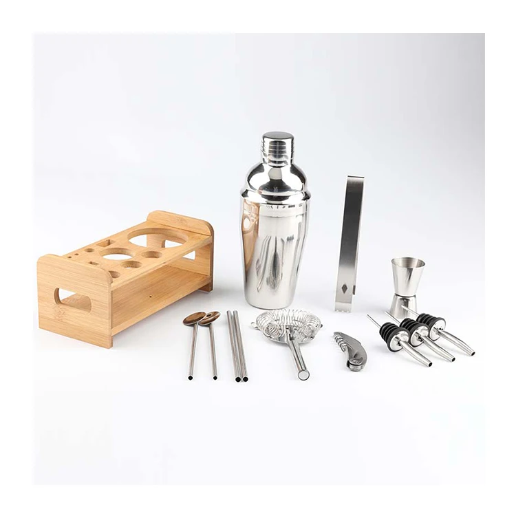 bar tools st with three stage mixing pot