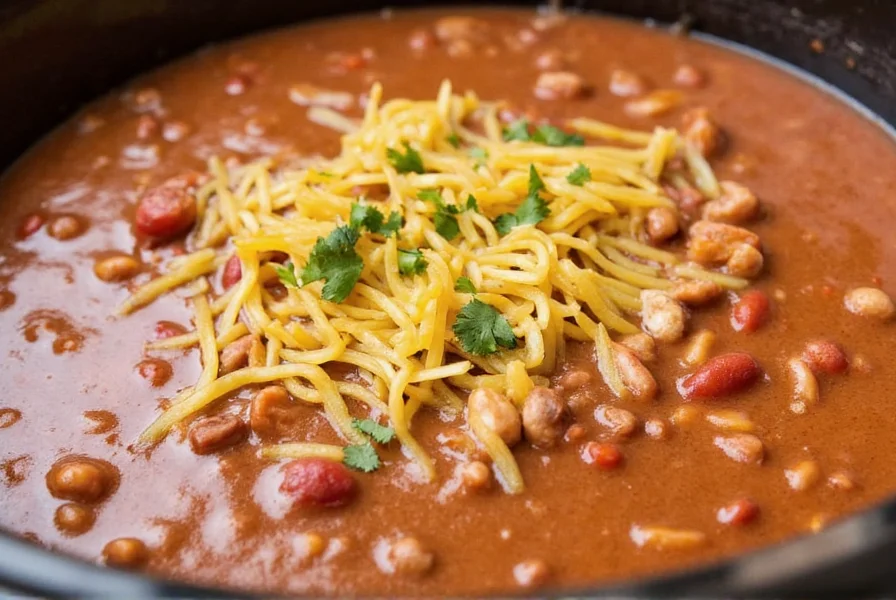 Perfect Chicken Chili Slow Cooker Recipe | Easy & Flavorful