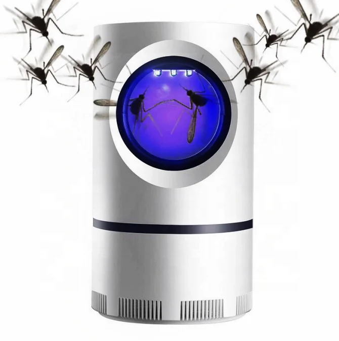 

2020 Morden silent mode rechargeable baby sleep mosquito repellent anti electric USB mosquito killing lamp