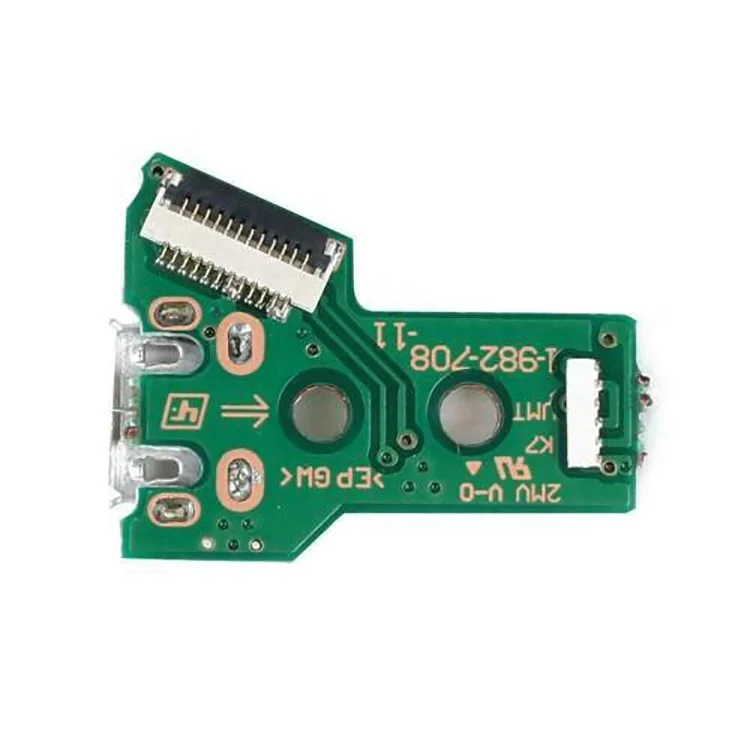 

Connector USB LED Charging Port Socket Charger Board For PS4 Pro And Slim Playstation 4 Controller JDS-055 PCB, Green