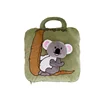 Kawaii Super Soft Cartoon Plush Koala Bear Toy Blanket Custom 2 in 1 Convertible Plush Koala Pillow Blanket For Kids Gifts