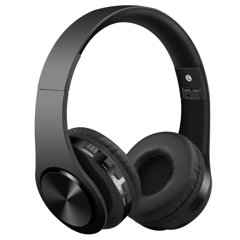 Hot sale Multi color folding wireless headphone head mounted music sports plug-in card Universal wireless headset