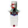 Horizontal installation double acting hydraulic power unit