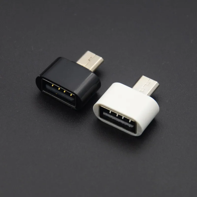 

Micro to USB 2.0 OTG Connector USB2.0 Type OTG Cable Adapter for Mobile Phones