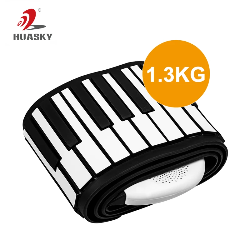 

professional hand roll piano roll up keyboard flexible piano 88 keys, Picture color