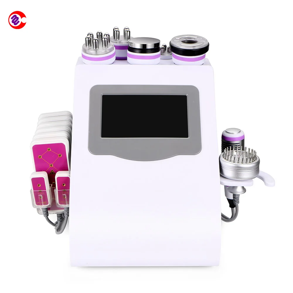 

Professional 9 in1 Ultrasonic Cavitation RF Bio Skin Lifting LipoLaser Slimming Machine