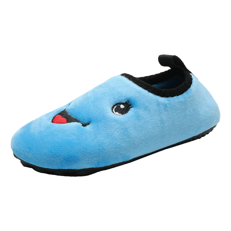 

Hot Selling Baby Soft Comfortable Warm Fur Slippers, Blue;pink;grey;beige