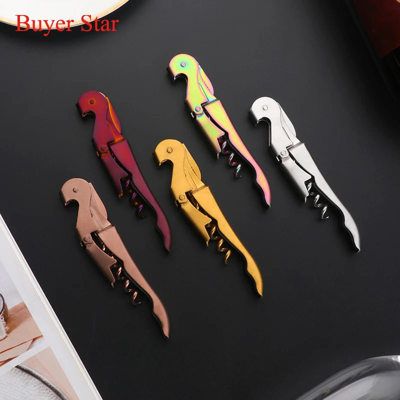 

Multi-function Beer Wine Bottle Opener Corkscrew Wine Bottle Opener, 5 colors