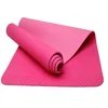 Eco Friendly Durable Private Label Organic Custom Logo Print Tpe Yoga Mat,Cheap Thick Fitness Foldable Travel Exercise Yoga Mat