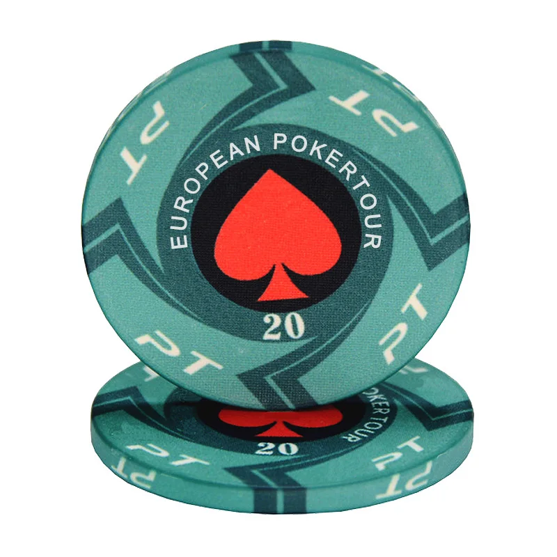 

OEM Factory Chinese Custom Ceramic Chip Poker Chips, 13 kinds of colors