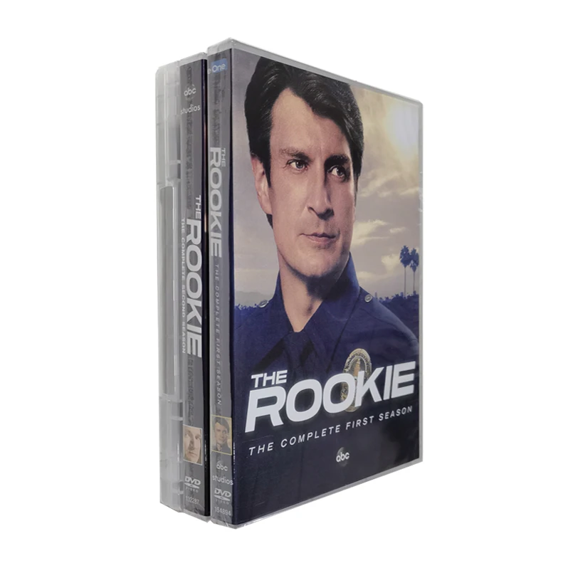 

The Rookie Season 1-3 12DVD Any Customized DVDs Movies tv series Cartoons CDs Fitness Dramas Boxset OEM factory directly supply